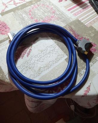 cavo scart 3 mt Vivanco Interconnect Cable