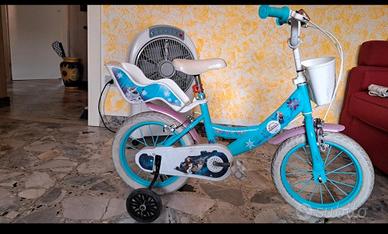 Bicicletta bambina 14 pollici a rotelle