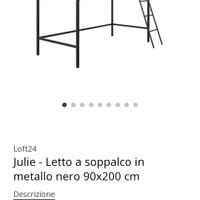letto soppalco 