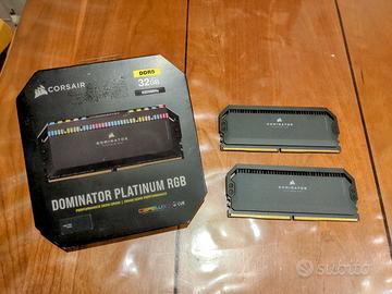 RAM Corsair Dominator Platinum RGB 32 GB DDR5