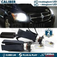Lampade LED H4 per Fari Dodge CALIBER CANbus 6500K