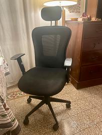 Sedia ergonomica da scrivania