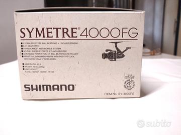 mulinello anni 1990 Shimano Symetre 4000FG - Nuovo