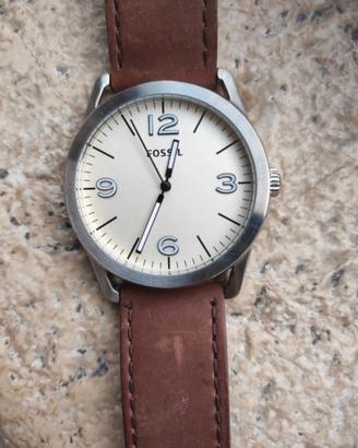 Orologio Fossil Analogico pelle marrone Quarzo