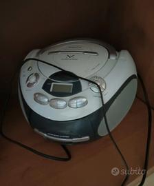 stereo MP3 radio CD e cassette 