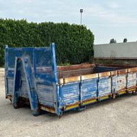 CONTAINER SCARRABILE USATO A PIANALE CON SPONDE