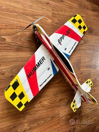 Aeromodello acrobatico Red Eagle Hummer 3D