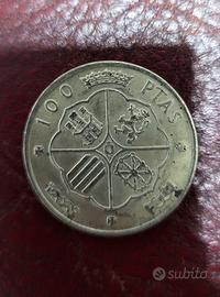 moneta spagnola argento 