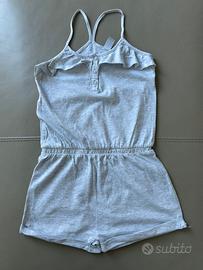 Tuta bambina in cotone