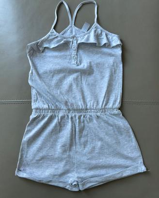 Tuta bambina in cotone