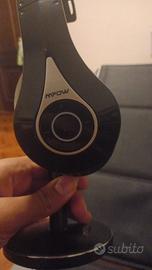 Cuffie bluetooth Mpow nero rosso over-ear