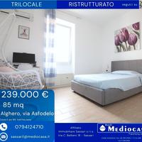 Alghero Trilocale ristrutturato e centrale