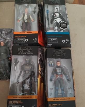 mega lotto black series star wars 4 + 1 