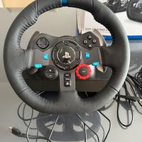 Volante Logitech G29 con pedaliera