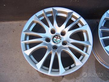 4 cerchi in lega r16 originali alfa romeo