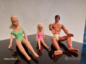 Barbie, big jim, skipper  anni 70 circa