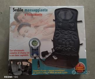 Sedile massaggio e riscaldante 
