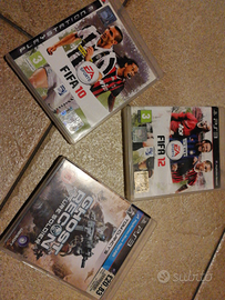 Ghost Recon + Fifa 10 + Fifa 12 x PS3