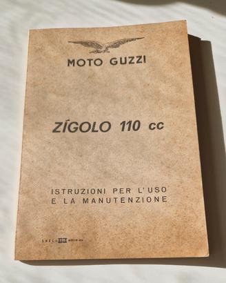 Libretto uso e manutenzione Guzzi Zigolo 110 cc