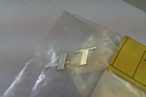 TARGHETTA 4T VESPA PIAGGIO 656222