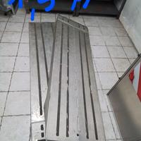 Rampe pedane alluminio giardino carrello