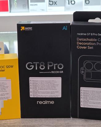 Realme GT 8 Pro 256GB – Nuovo con Caricatore 120W 