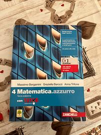 Libro “matematica azzurro 4” 9878808490056