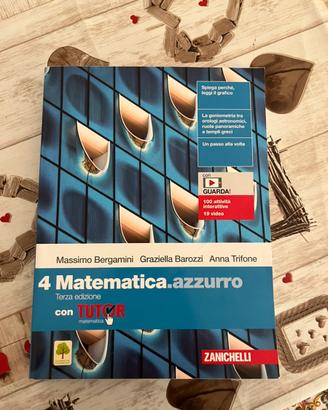 Libro “matematica azzurro 4” 9878808490056