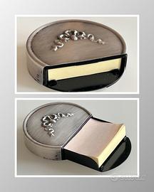 Scatola appunti argento 925 Vavassori