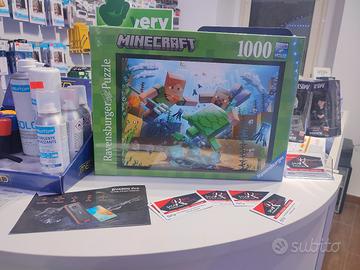 puzzle Minecraft gioco tavolo 1000 PZ 