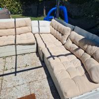 Divano cuscini per bancali legno