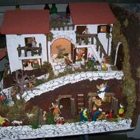 Presepe in polistirolo