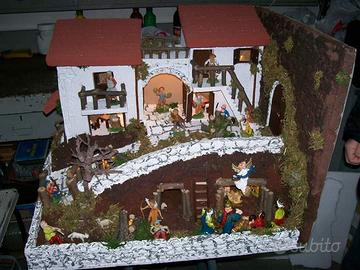 Presepe in polistirolo