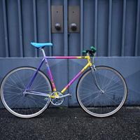 Bicicletta bici city bike contro pedale single Spe