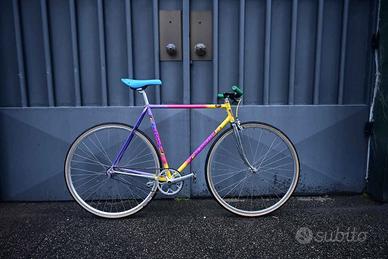 Bicicletta bici city bike contro pedale single Spe