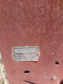 Pressa imballatrice sgorbati