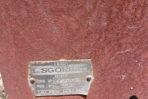 Pressa imballatrice sgorbati