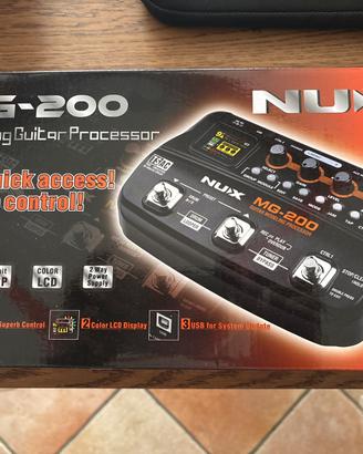 Pedaliera Multieffetto NUX MG-200