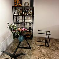 Set mobili soggiorno tavolo libreria tavolino