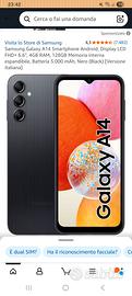SAMSUNG GALAXY A14 4G  4GBRAM 128GB  