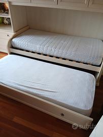 letto doppio x cameretta 