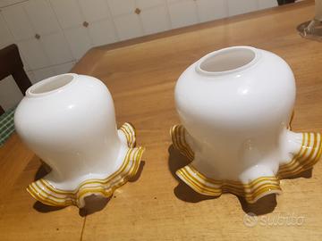 2 paralumi di ricambio per lampade o lampadario. 