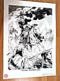 Alessandro Bocci tavola originale + portfolio