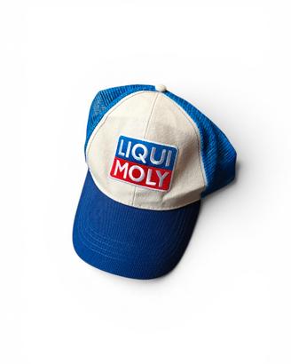 Cappellino Liqui Moly trucker panna/navy vintage