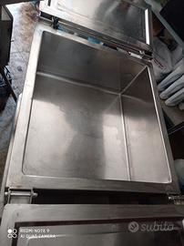 carrello caldo inox