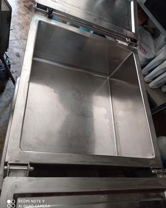 carrello caldo inox