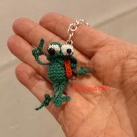 portachiavi rana stressata 