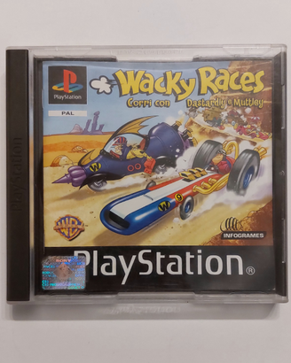 Wacky Races - videogioco PS1 originale