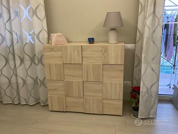 Mobile contenitore 121 cm con due ante