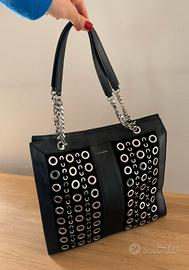 Borsa nera tote La Carrie